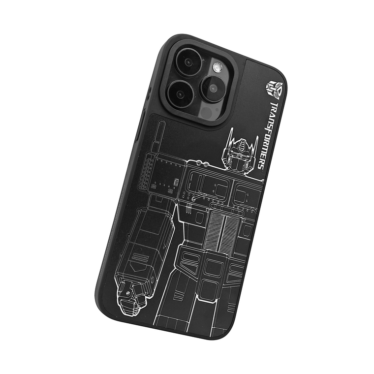 Transformers Optimus Prime Blueprint Phone Case iPhone Anime iPhone Case for iPhone 17, 16, 15, 14 and 13 - view 4