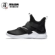 Nike LeBron James Warrior thế hệ thứ 12 màu đen bằng sáng chế da hoa hồng trắng tinh khiết giày bóng rổ cắt giữa AO4054-005 - Giày bóng rổ