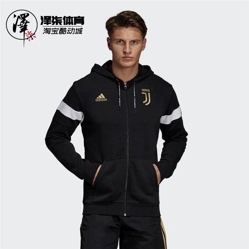 adidas / Adidas Juventus bóng đá nam áo khoác len có mũ DP3822 - Áo khoác thể thao / áo khoác