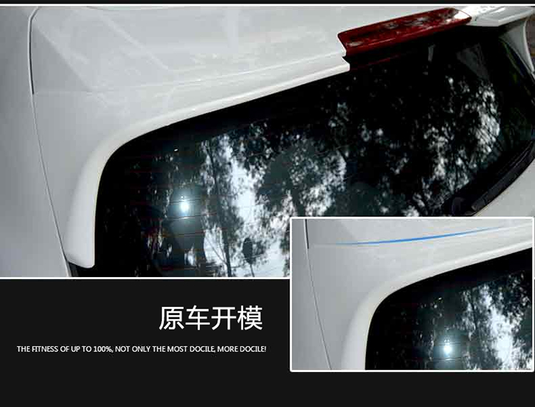 Honda Binzhi vezel đuôi cánh cố định cánh trên cùng Bin chi sửa đổi trang trí ban đầu không giới hạn sơn đuôi cánh lướt gió mazda 3 2020