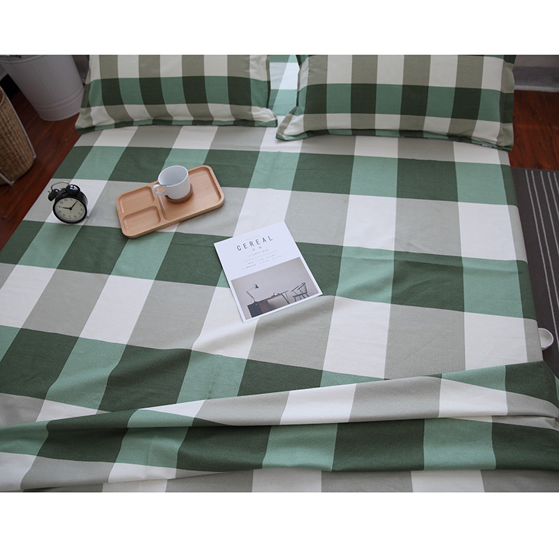 Old coarse cloth bed pure cotton single piece simple cotton canvas single double cotton quilt 1 5m1 8m bed