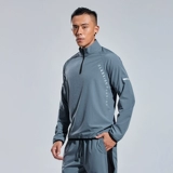 Мужская спортивная демисезонная толстовка для отдыха, универсальный лонгслив, куртка, оверсайз, для бега