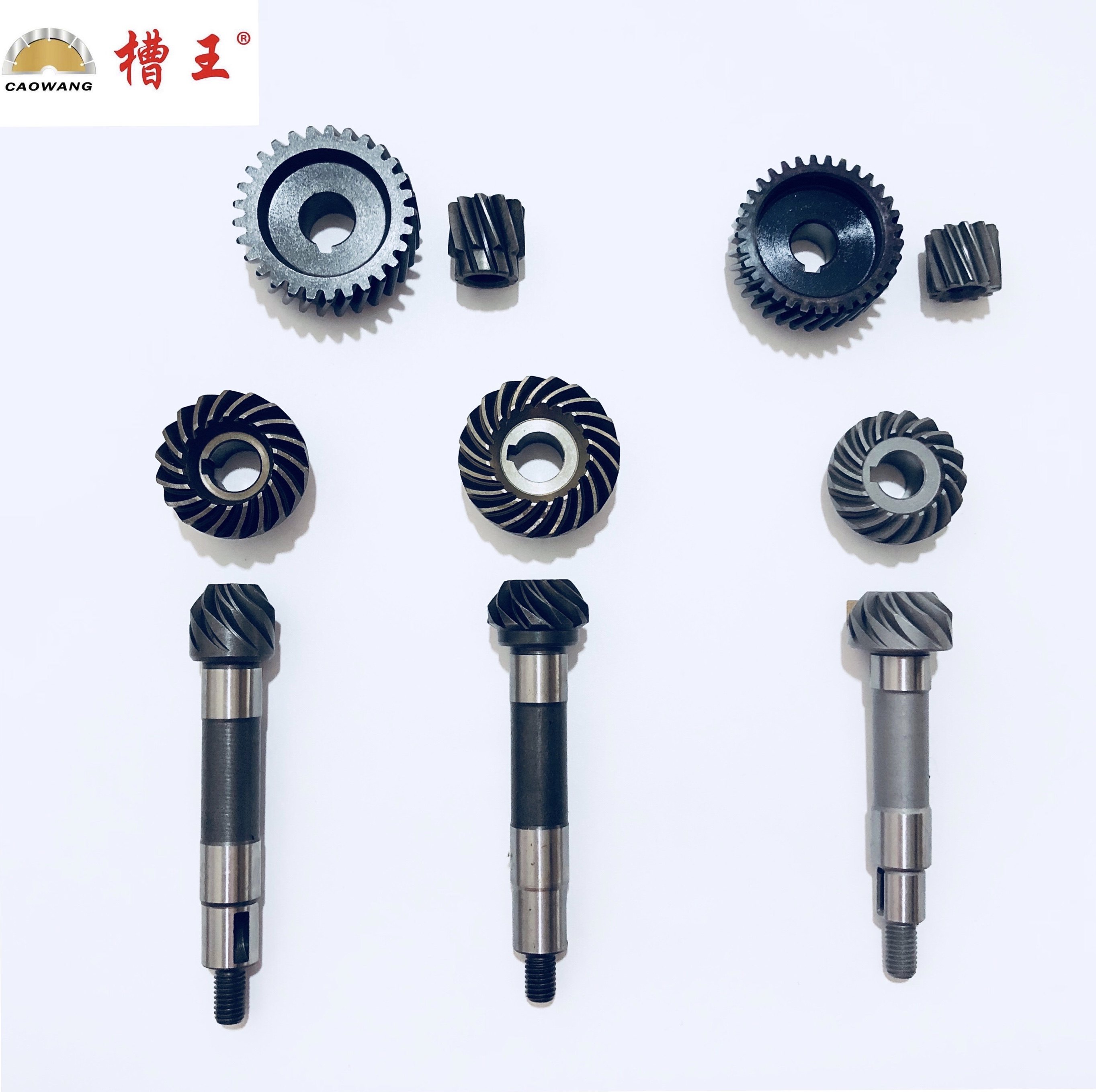 Groove king grooving machine original size gear flat bevel gear ZR3836 CW3928 CW6121 output shaft assembly