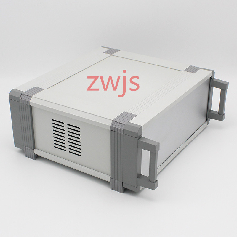 230 * 380 * 450 Hohua type full aluminum electronic meter instrument aluminum metal host shell Internet controller KBC type