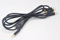 Second-hand XBOX360 E version AV cable TV video cable red white and yellow three-color cable connected to speakers and headphones audio cable