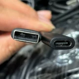 Черный порт USB-A длиной 1,5 метра с гнездом USB-C Кабель для передачи данных USB2.0 Удлинительный кабель порта USB-C