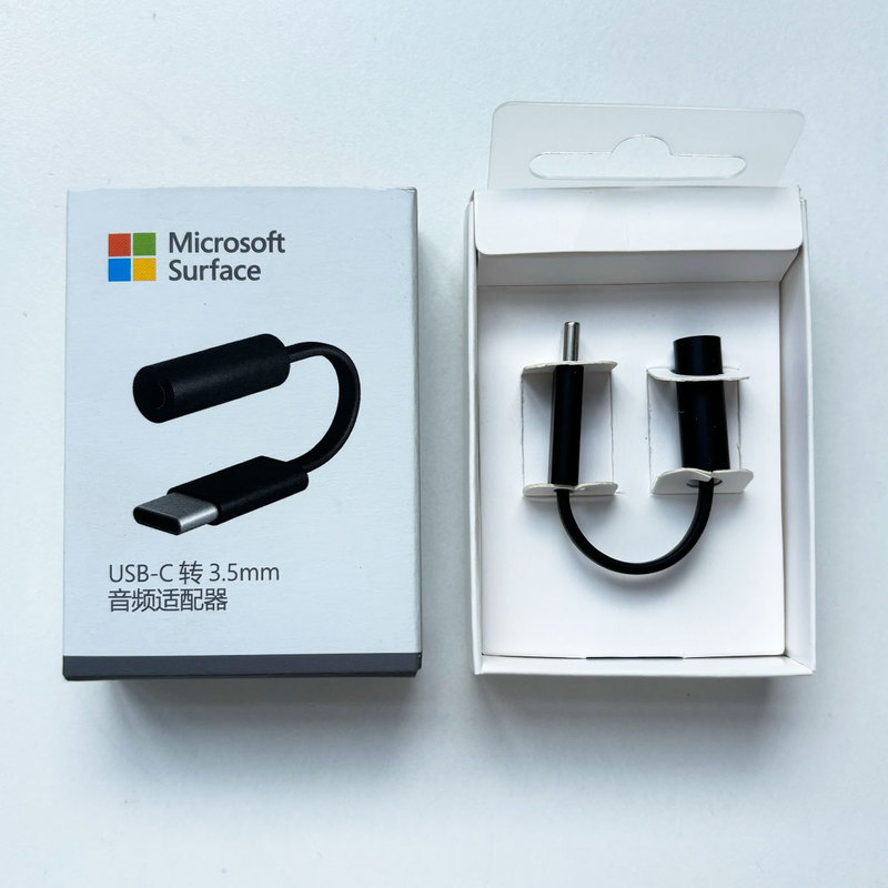 Microsoft Surface Usb-C to 3.5mm Headphone Adapter Cable Converter Type-C to 3.5 Audio
