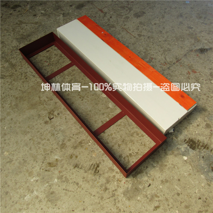 Solid wood Making Track - and - Field Race Jump - off - board Rubber Mud Stamping Boards Rising Pedal Steps
