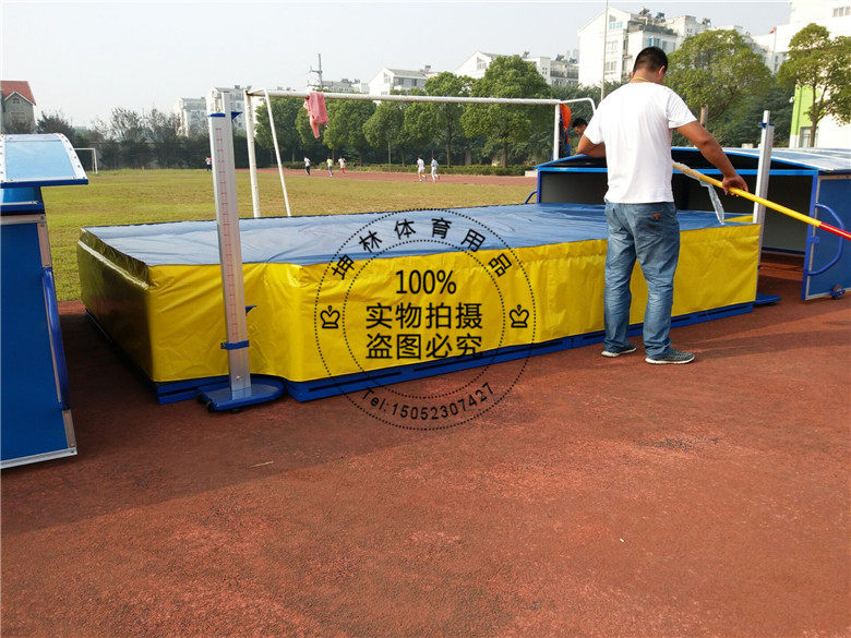 Back-style high jump mat high-density sponge bag thickened sponge mat folding gymnastics mat 5m*3m*0 6m