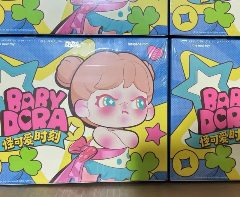 New Genuine Dora Monster Cute Moments Mini Series Blind Box Figurine Authentic Tnt Trendy Toy Doll