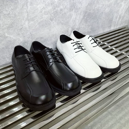 Мужские низкие трендовые универсальные туфли для отдыха для кожаной обуви, модная высокая обувь, в корейском стиле