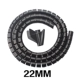 SKU Black 22 мм (2 метра+клип) подходит для компьютерных линий