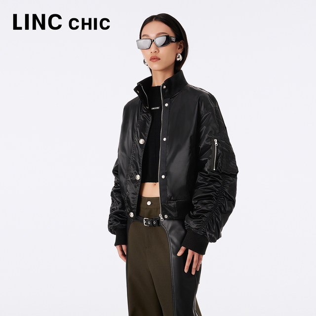 LINCCHIC Jin Yujie Down Jacket ແມ່ຍິງແສງສະຫວ່າງ Luxury Lightweight Short Down Jacket ລະດູຫນາວຂອງແມ່ຍິງ Y21801101