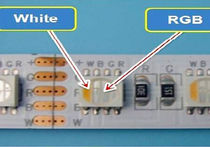 60 light RGBW light bar 12V RGBW light strip