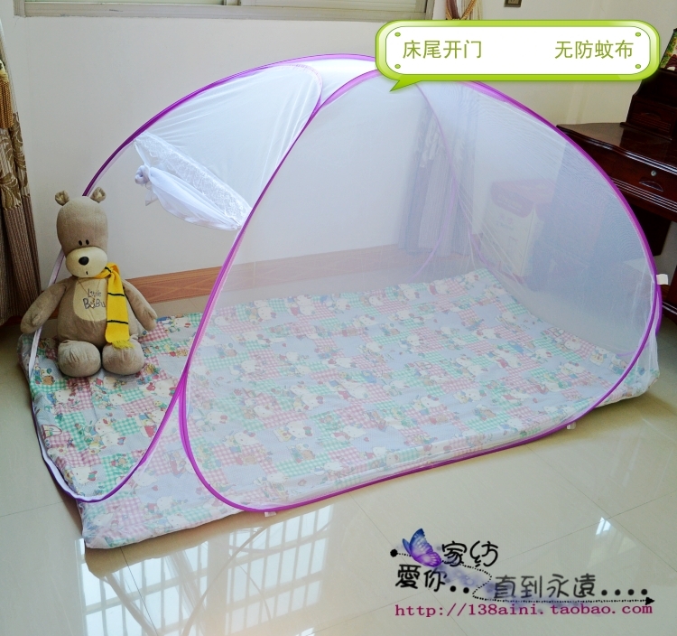 Ký túc xá sinh viên 1.0m giường tầng và chống muỗi miễn phí lắp đặt lưới chống muỗi yurt ba cửa mở giường mẹ chống muỗi 1,2 m - Lưới chống muỗi màn ngủ công chúa