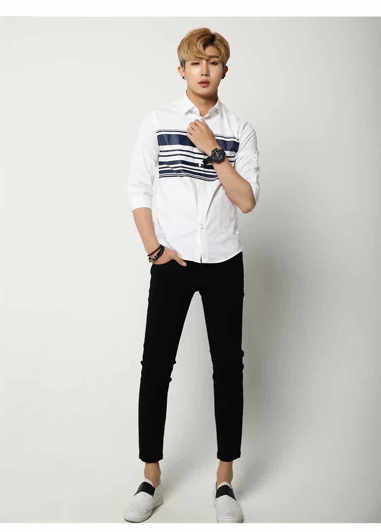 Jeans pour adolescent pieds Slim en CVC - Ref 1464123 Image 13