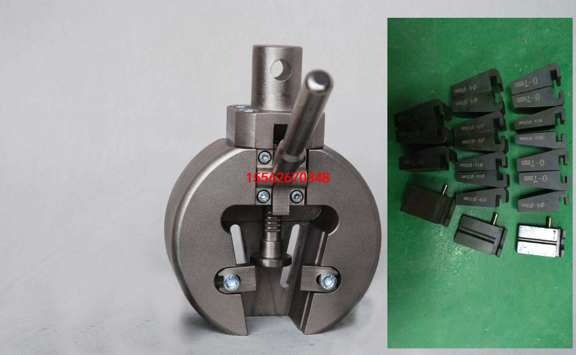 Non-metal material stretch test clamp _ stretch clamp body _ wire rod stretch clamp _ metal stretch device