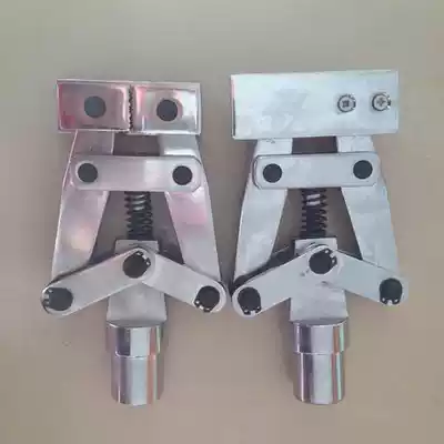 Rubber automatic tightening tensile test fixture _ Dumbbell type rubber style stretching aids _ Rubber fixture spot