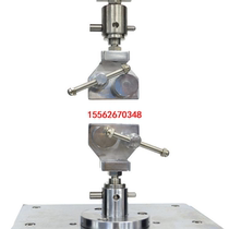 Seat belt wound stretch test clamp _ wire rope wound stretch test tooling _ roller wound stretch clamp