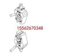 Mechanical wedge stretch test clamp body _ metal plate stretch clamp _ snapping-snapping test clamp