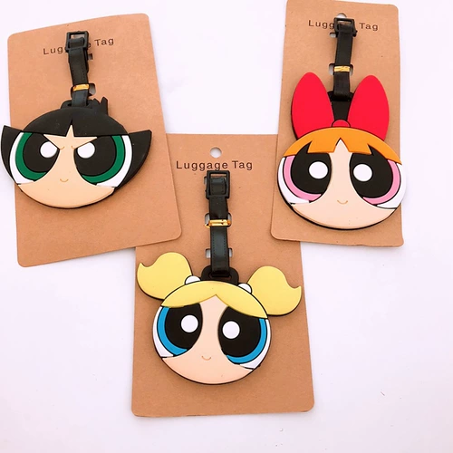 Фейтская женщина -руководителя Трехмолорная багажная тега багаж