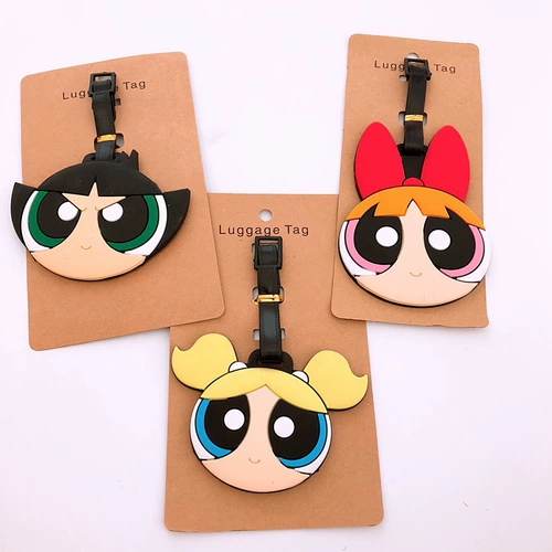 Фейтская женщина -руководителя Трехмолорная багажная тега багаж