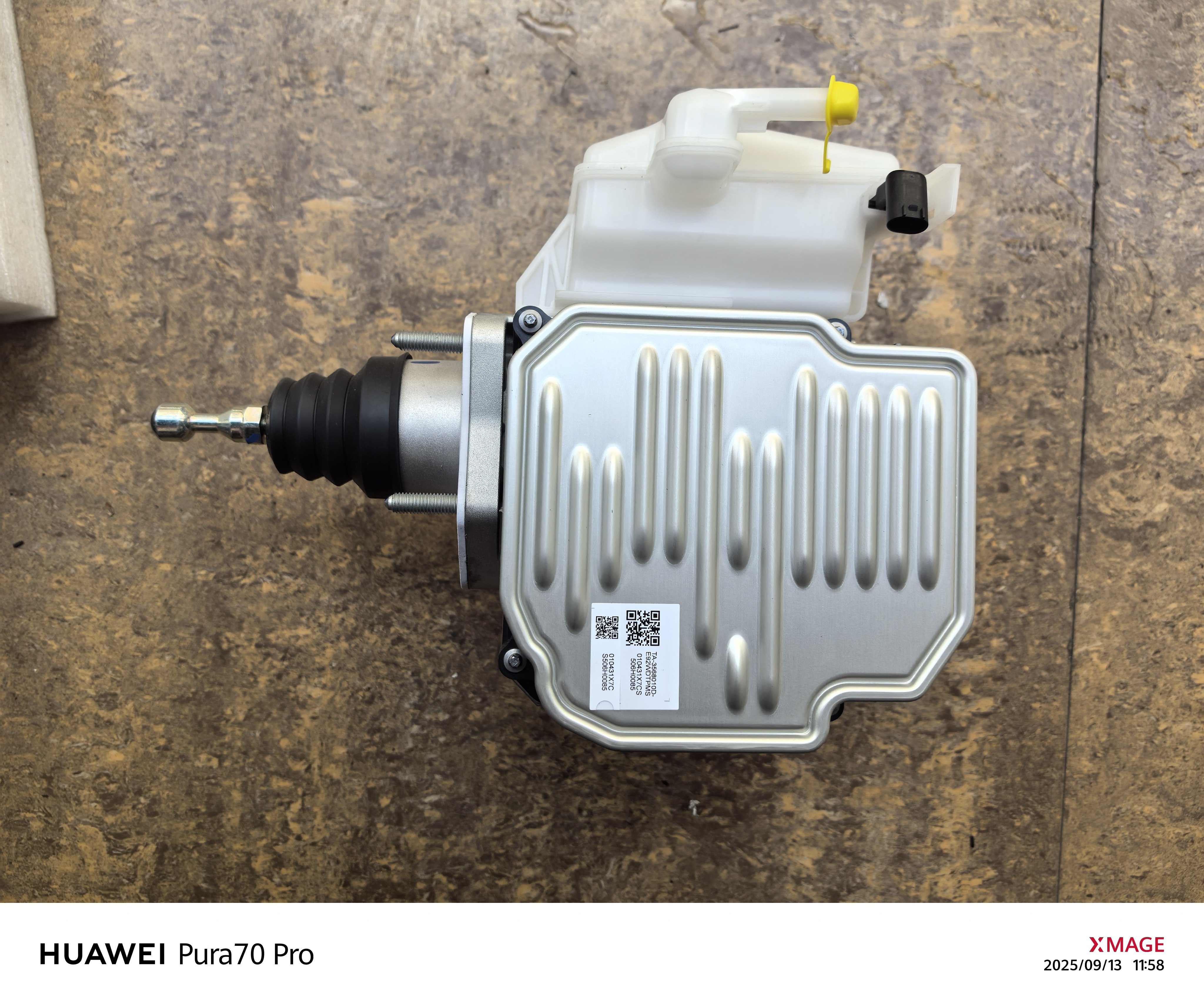 Программирование пакета технической поддержки BYD Intelligent Power Brake System BSC Master Pump в соответствии с TA-3568010D