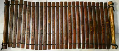 2008 The opening ceremony of the Beijing Olympic Games used bamboo slips for thousands of people to recite the Analects of Confucius