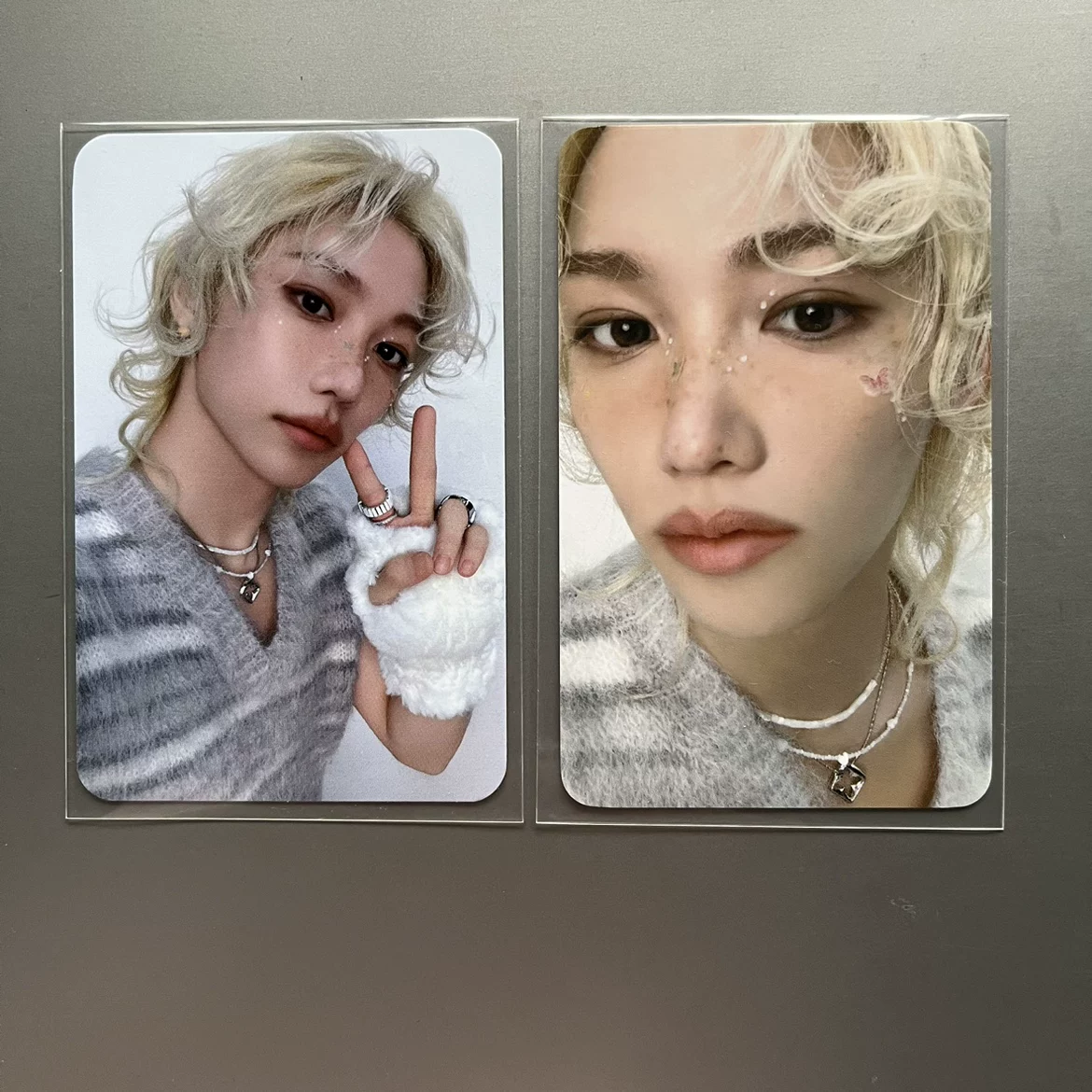 Набор фотокарт (Stray Kids) оригинальные маленькие фан-карты, разные участники, 12×8×2,1 см, 0,06 кг