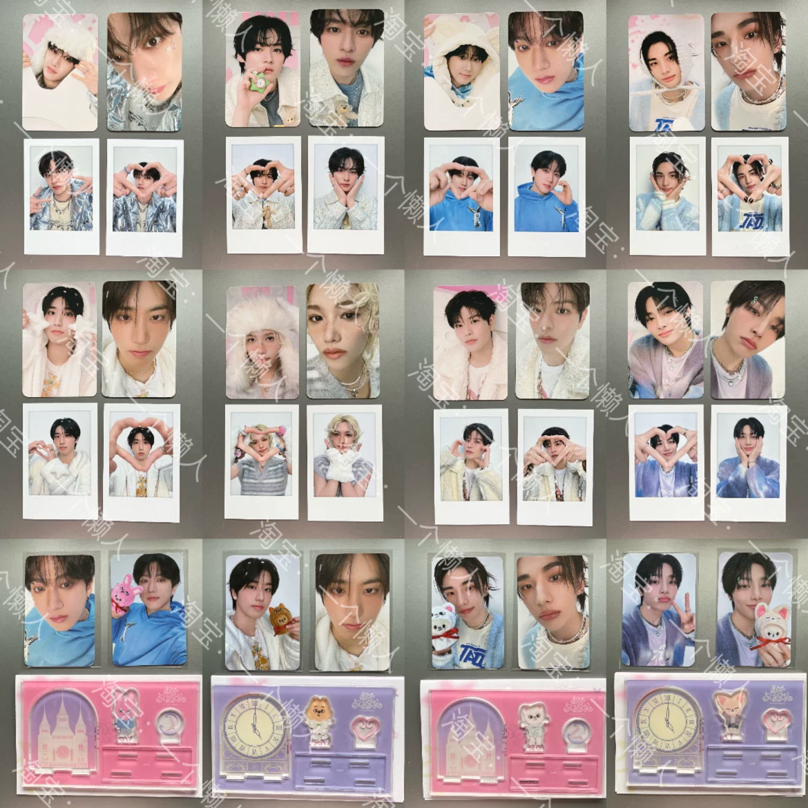 Набор фотокарт (Stray Kids) оригинальные маленькие фан-карты, разные участники, 12×8×2,1 см, 0,06 кг