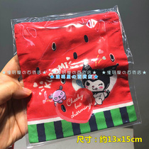 Japanese sanrio cartoon kitty Gemini melody Jade dog PC pattern cable mouth storage bag grocery bag