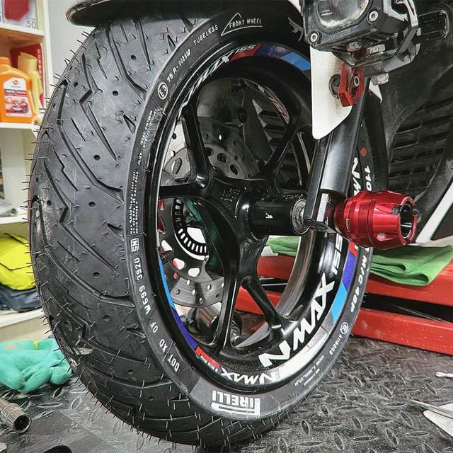 Pirelli Angel Semi Hot Melt Motorcycle Tyre Scooter Electric Vehicle Anti-Slip Vacuum Tire Flagship Store 12 Inch ຂອງແທ້