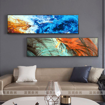 Large horizontal abstract DIY color digital oil color painting modern simple living room bedroom art decorative painting Nordic