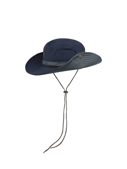 THE HOBOO Japanese spliced ​​quick-drying fisherman hat women's summer outdoor denim hiking hat men's sun protection