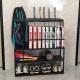 Multi-layer sports equipment storage rack badminton racket shoe storage cabinet home tennis racket punch-free storage rack