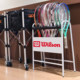 Badminton Court-Specific Rack, Tennis Racket Display Rack, Wrought Iron Badminton Racket Rack, Floor-Standing Badminton Racket Storage Rack