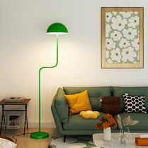Creative middle-aged floor lamp living room next to the sofa new net red bedroom atmosphere green bean sprouts vertical table lamp
