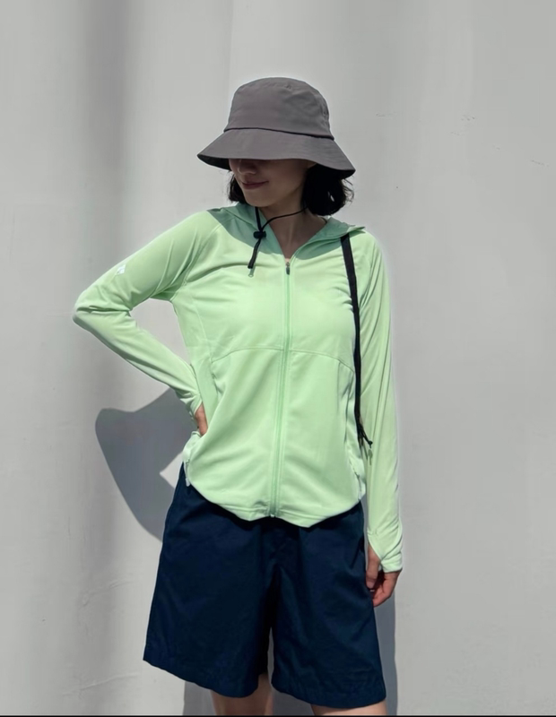 2026 Japanese-Style Casual Versatile Hooded Sun Protection Clothing