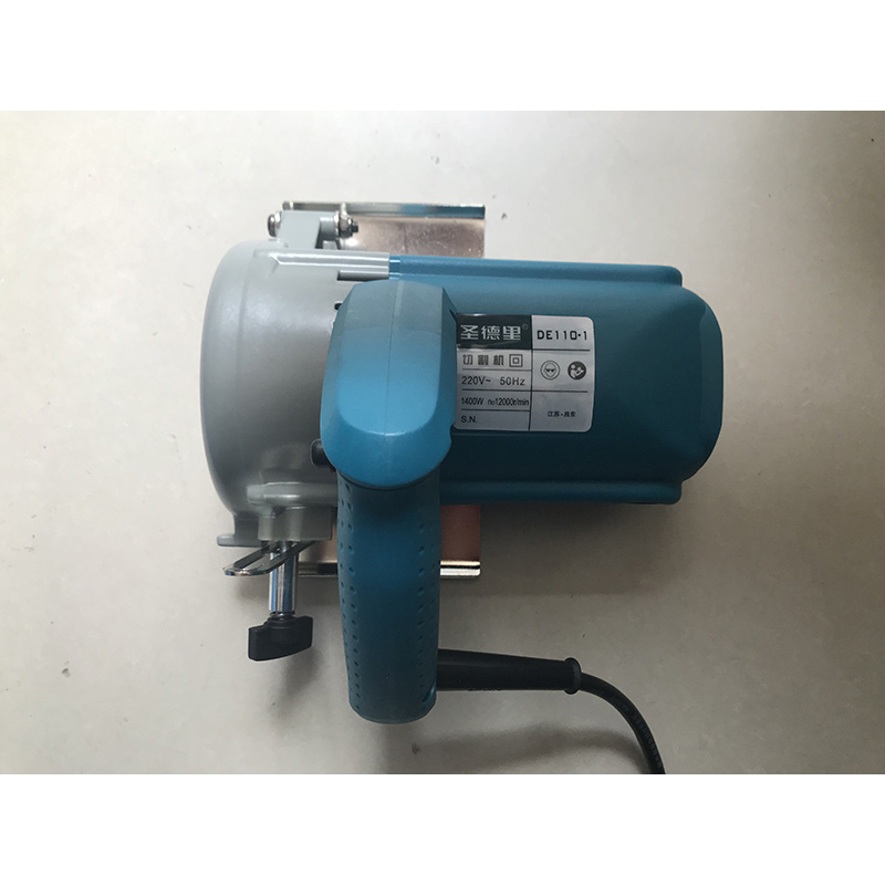 Jiangsu Sundri stone cutting machine DE110-1 high power 1400W stone marble cutting machine open slot machine