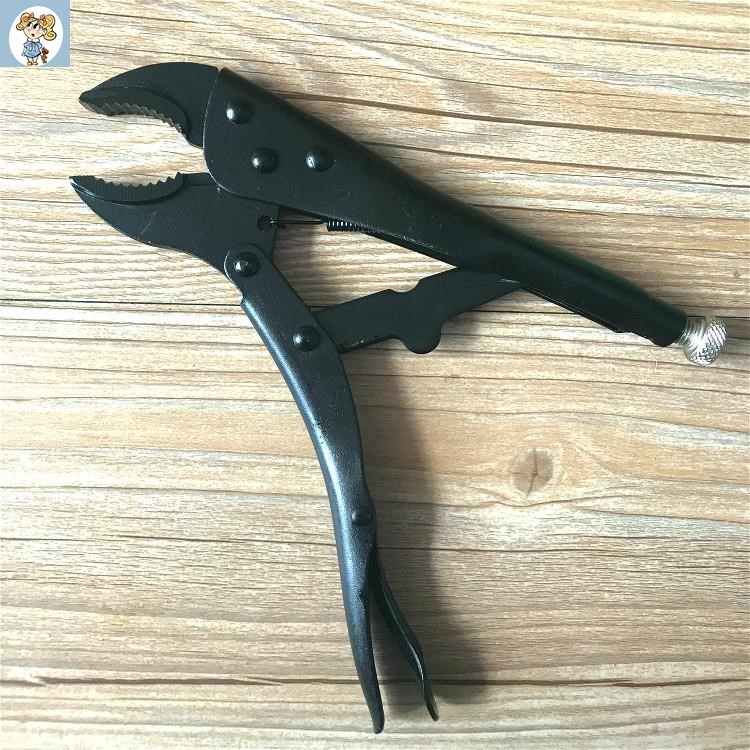 Black household manual tool pliers multi-functional pliers chrome vanadium steel pliers 10 inch pliers tool electrophoresis