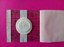 PU transparent film 6X6 plus cotton 2cm black plaster cloth to apply medicine paste three-volt acupoint applicator breathable