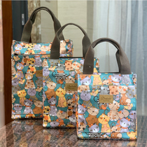 Large Capacity Lunch Box Handbag for work ethnic group with rice handbag Lunch Bag waterproof Fashion Dining Bag Meal Kit Bag