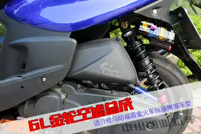 GL gold wheel change 4V special large flow filter assembly RSZ Fuxi Qiaoge ghost fire Car Play Liying 100 modification