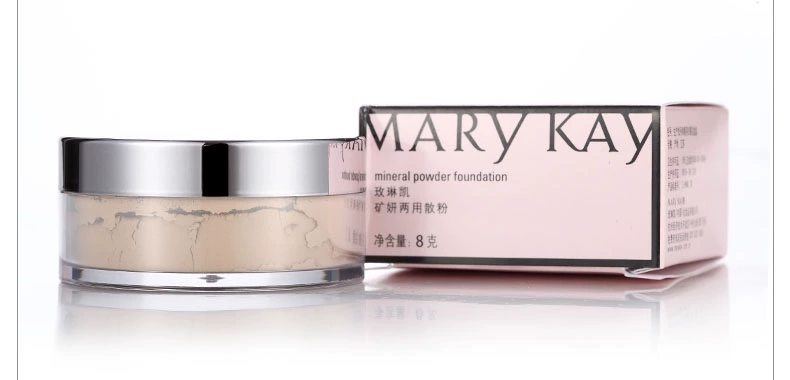 Mary Kay mỏ, dual-sử dụng bột lỏng mỹ phẩm chính hãng màu trắng ngà ma thuật màu trang điểm bột bột kem che khuyết điểm kéo dài kiểm soát dầu