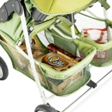 Коляска для близнецов, складная тележка с сидением для младенца для двоих, можно сидеть и лежать