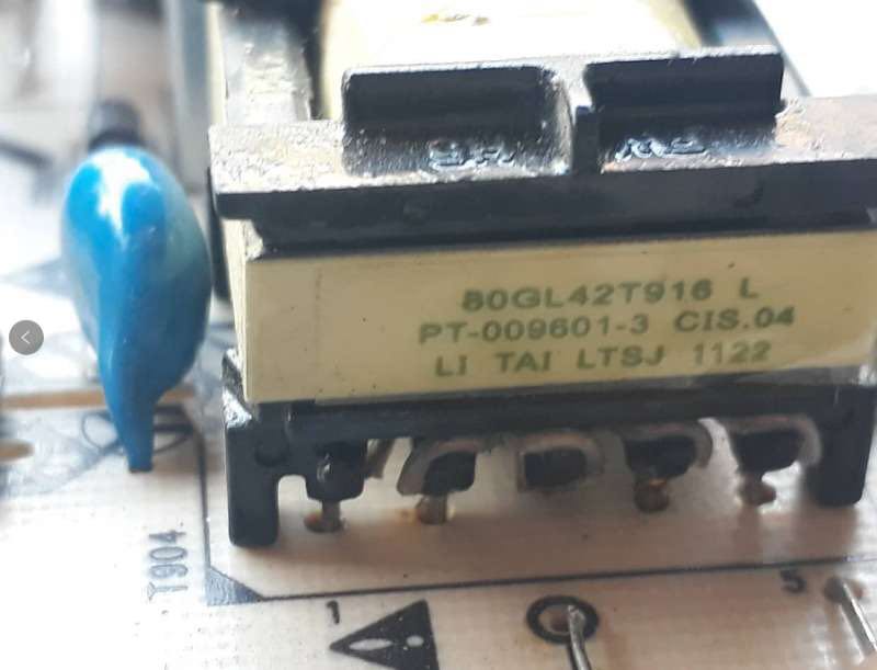 Original 80TL 42T916L 80GL42T916L PT-009601-3 standby transformer 42PFL3403