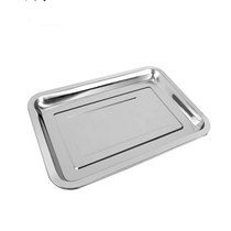 Grill supplies tools stainless steel food plate picnic plate Kitchen Dumpling plate dish tableware tray