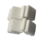 When grilling charcoal burning material alcohol block wax block machine carbon flame retardant a box of 8