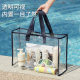 Transparent Beach Bag Extra Large Capacity Portable Swimming Storage Bath Bag PVC Waterproof Travel Toiletries Bag Storage Bag