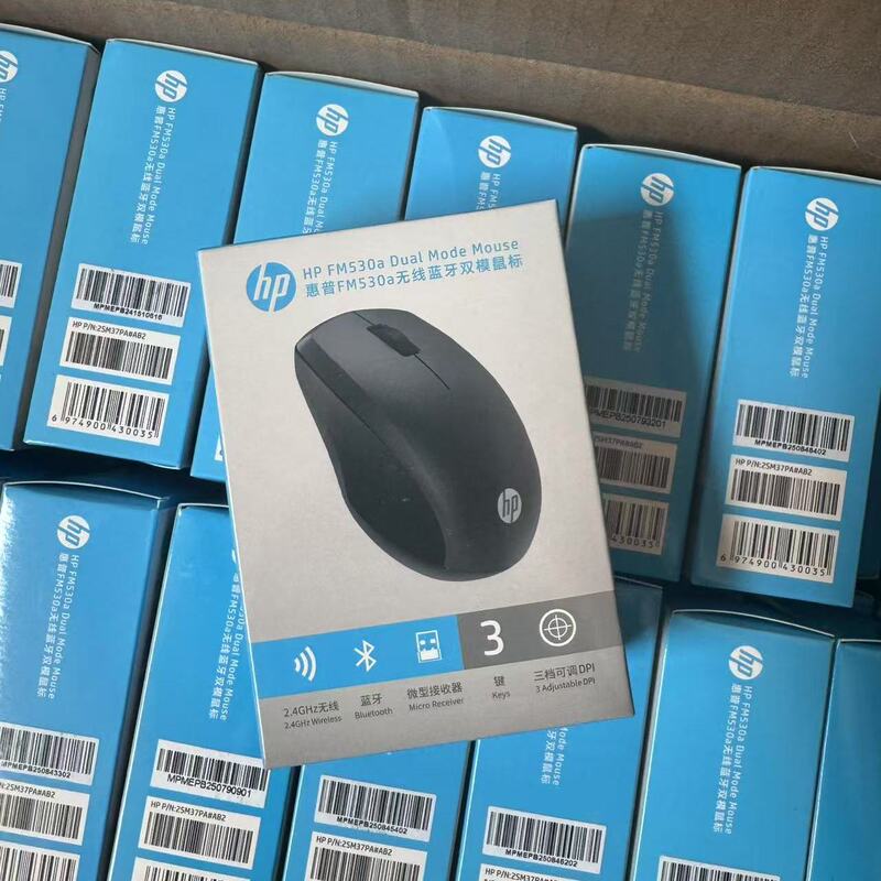 Hp Fm530A Wireless Bluetooth 2.4g Dual-Mode Silent Mouse for Laptop and Desktop Universal Hp Fm530A Wireless Bluetooth 2.4g Dual-Mode Silent Mouse for Laptop and Desktop Universal